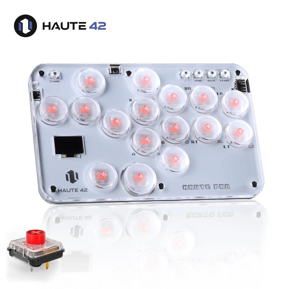 Haute42 Arcade Hitbox Controller Fight Stick PC  Joystick Hitbox Controller Keyboard For Ps4 / Switch/Steam Arcade Fighting PC