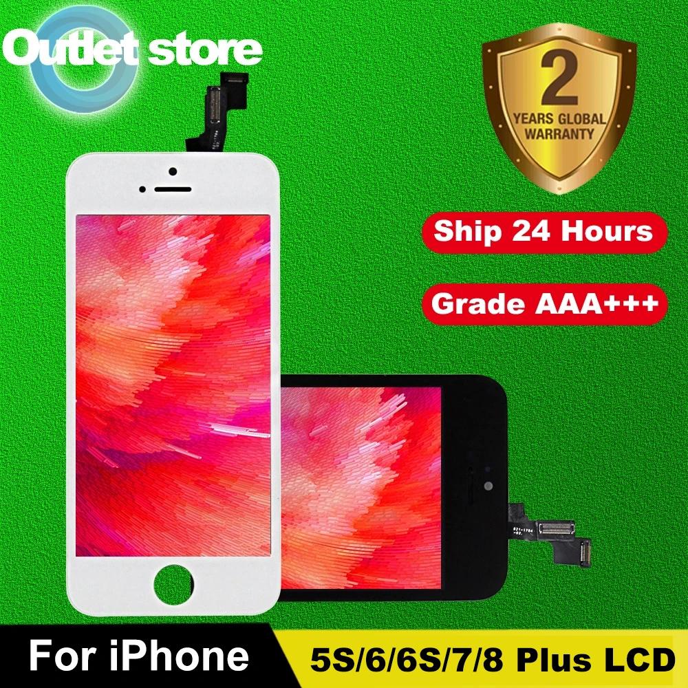 Top Quality LCD Display For iPhone 5S 6 6S 7 8 Plus Touch Screen Replacement for iPhone SE 2020 LCD Display