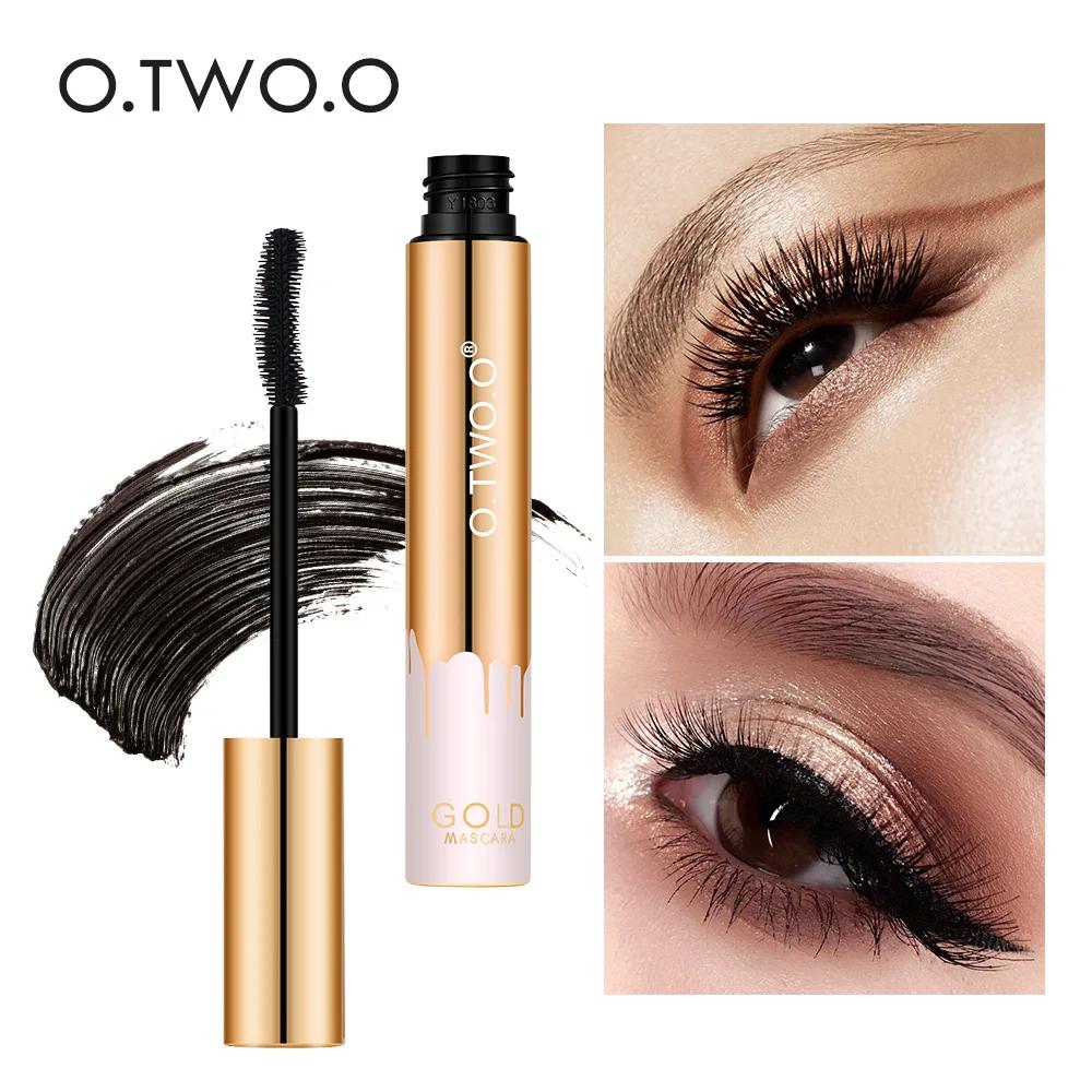 O.TWO.O 3D gruesa máscara de pestañas largas negras pestañas extensión de ojos pestañas maquillaje Pro ojos cosméticos