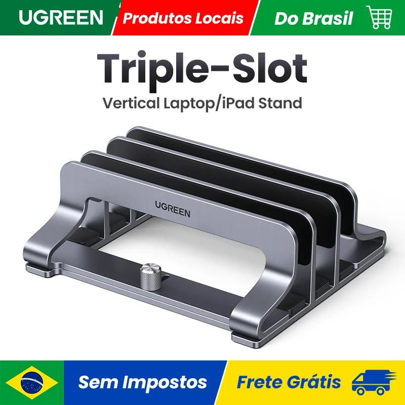 UGREEN-soporte Vertical para portátil, accesorio plegable de aluminio para Notebook, tableta, Macbook Air Pro, PC de 17 pulgadas