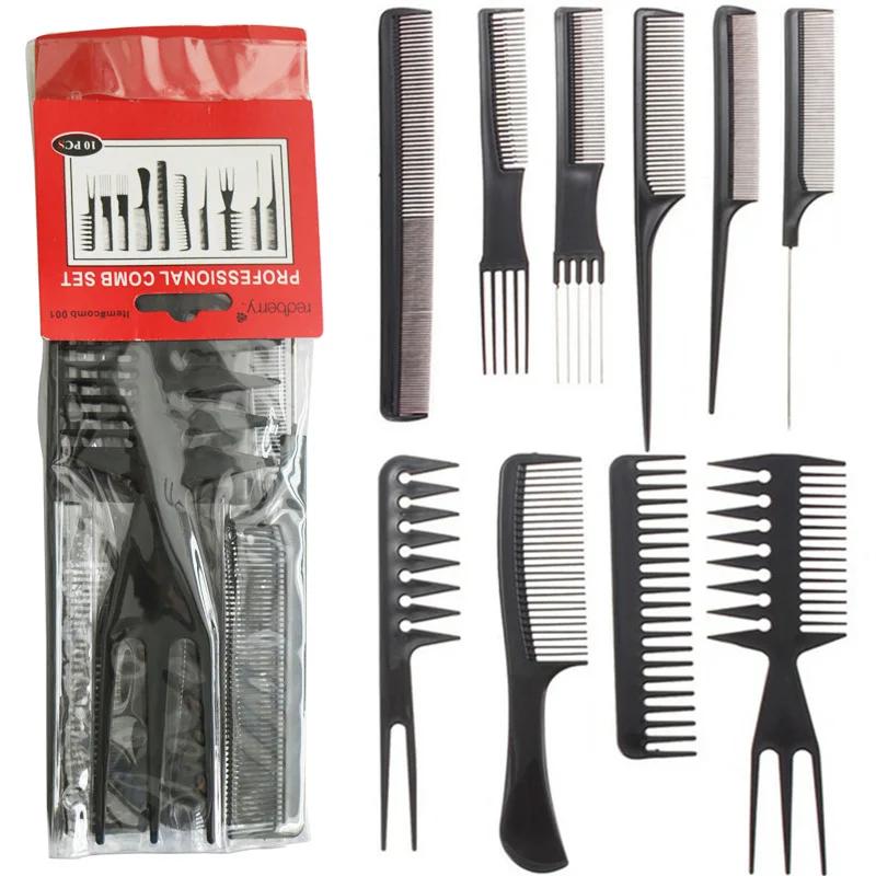 Peines de peluquería para peluquero, peine desenredante de pelo multifunción, conjunto de herramientas de peinado antiestáticas para el cuidado del cabello, accesorios de estilista