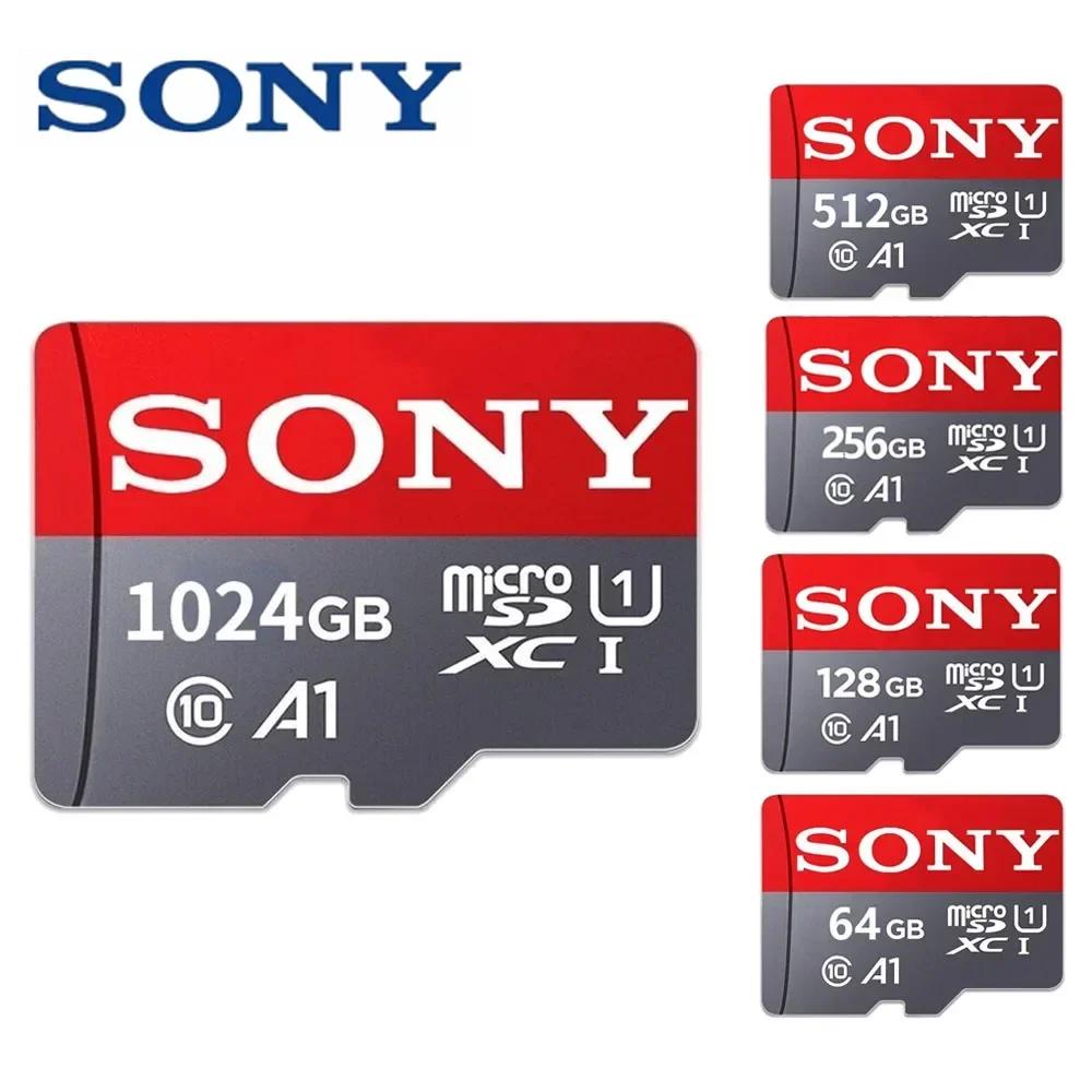 Tarjeta de memoria SONY Micro SD Clase 10 1TB 512GB 256GB 128GB 64GB 32GB Tarjeta Flash Micro SD TF 32 64 128 GB MicroSD para cámara de teléfono