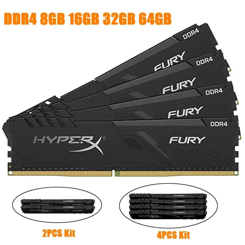 Memoria RAM DDR4 3200MHz 2666MHz 3600 2400MHz 8GB 16GB 32GB Memoria de escritorio para juegos PC4-25600 PC4-19200 17000 288Pin DIMM DDR4 RAM