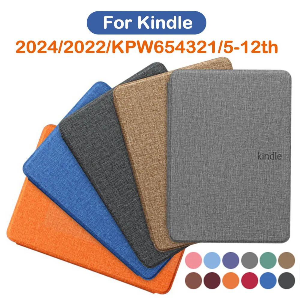 Funda para Kindle 2024 2022 2021 Paperwhite Colorsoft 1 2 3 5 6 10th 11th 12th Generación 6 6,8 7 pulgadas funda con bolsa magnética