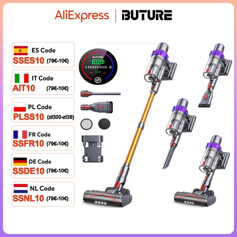 BUTURE VC80 500W 48Kpa Suction Power Handheld Cordless Wireless Vacuum Cleaner for Home Appliance 1.5L Dust Cup RemovableBattery