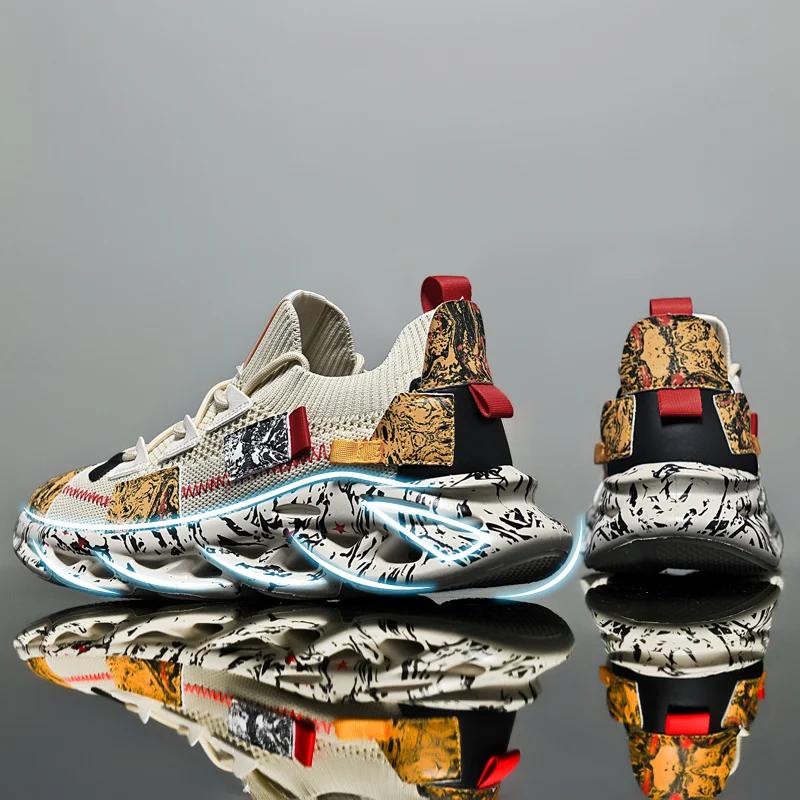 Zapatos de hombre, zapatillas de deporte informales para hombre, tenis, zapatos de lujo, zapatos de entrenamiento para carreras, zapatos transpirables, mocasines de moda, zapatos para correr para hombre