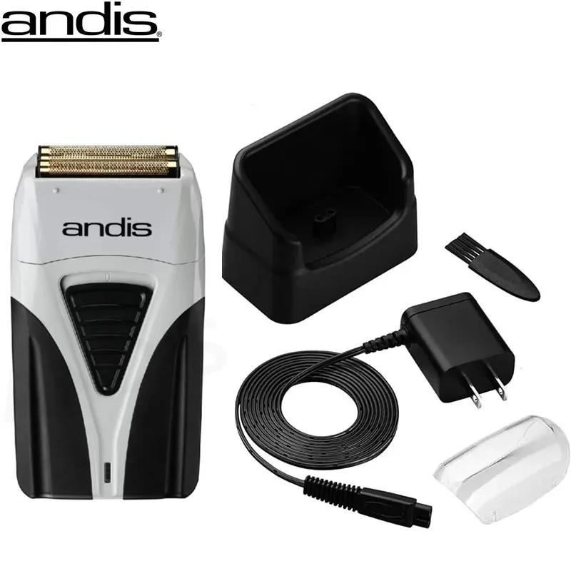 ANDIS-Afeitadora eléctrica Profoil Lithium Plus 17205 para hombre, maquinilla de afeitar para Barbero, afeitadora de pelo Calvo, suministros americanos