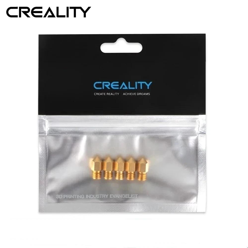 Creality-boquillas de latón oficiales, 0,3/0,4/0,5/0,6/0,8/1,0mm para Ender 3/Ender 3 V2/Ender 3 Pro/Ender 3 Max /Ender 5/CR 10 Series