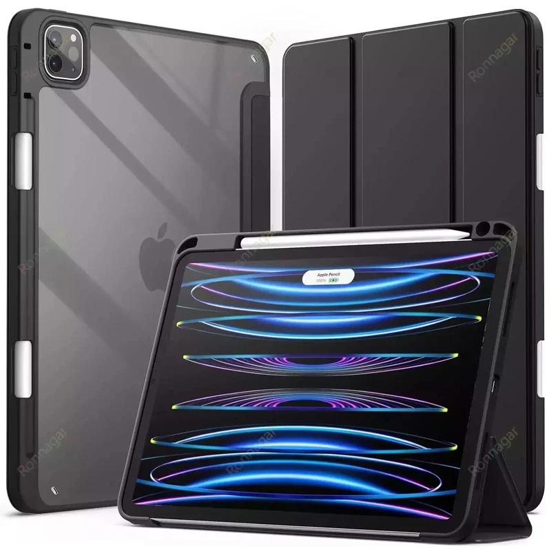 Funda inteligente para iPad Air 11 pulgadas M2 2024 Air 6th /10.9 Air 5th 4th Gen iPad Pro 11 M4 2024 M2 Air13 iPad 9th 8 7 10,2 ''Air3 10,5