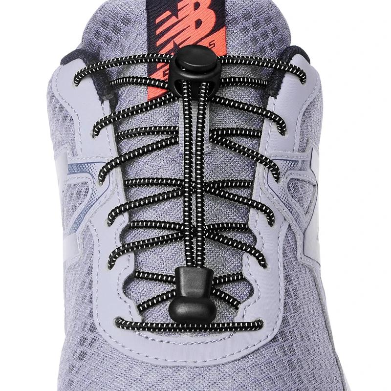 1 par de cordones para zapatillas de deporte de 23 colores, cordones elásticos sin cordones para zapatos, cordones para perezosos con bloqueo de estiramiento, cordones de goma rápidos