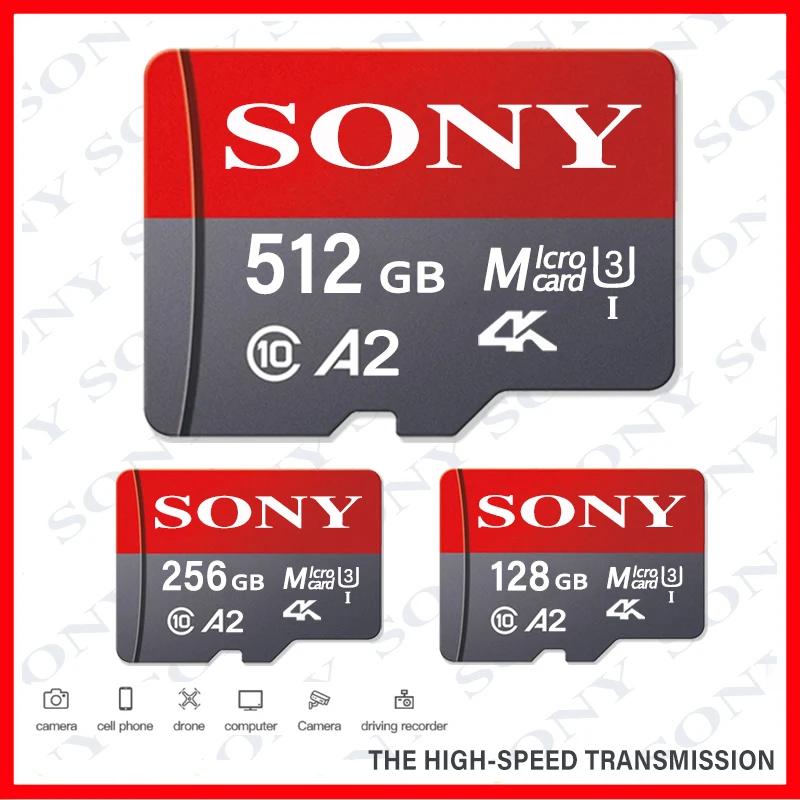 SONY-tarjeta Micro SD de alta velocidad, Memoria Flash Original de 128GB, 64GB, 256GB, 512GB, 1TB, para cámara de teléfono móvil, PC de mesa