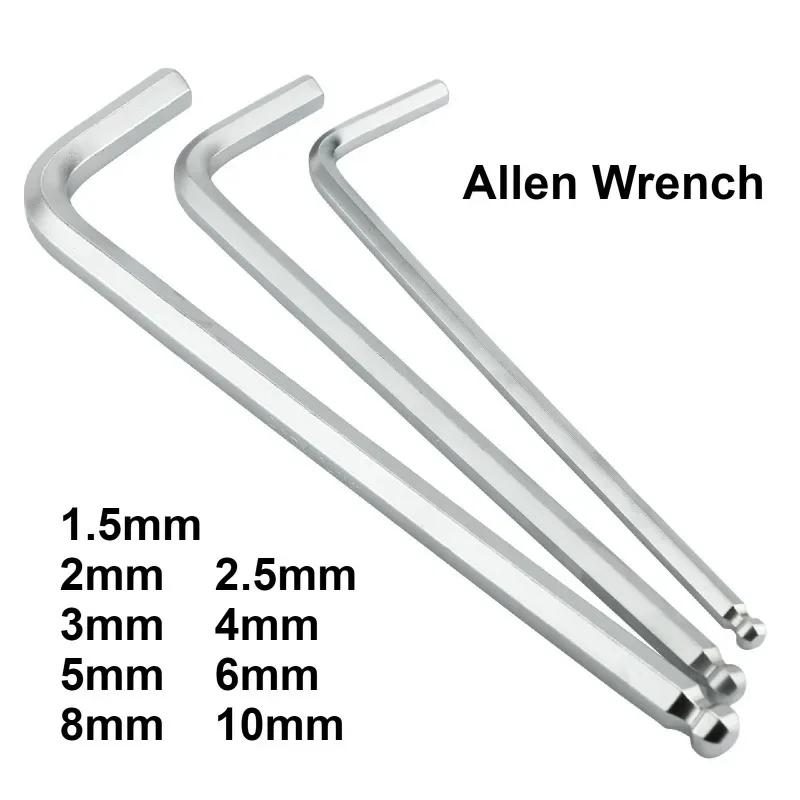 Llave Allen profesional 1,5 mm 2 mm 2,5 mm 3 mm 4 mm 5 mm 6 mm 8 mm 10 mm está disponible