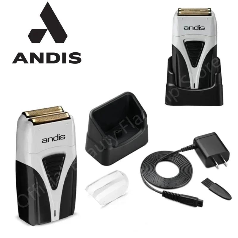 ANDIS Profoil-Afeitadora eléctrica para hombre, máquina de afeitar Original de litio Plus 17205, para limpieza de cabello de peluquero