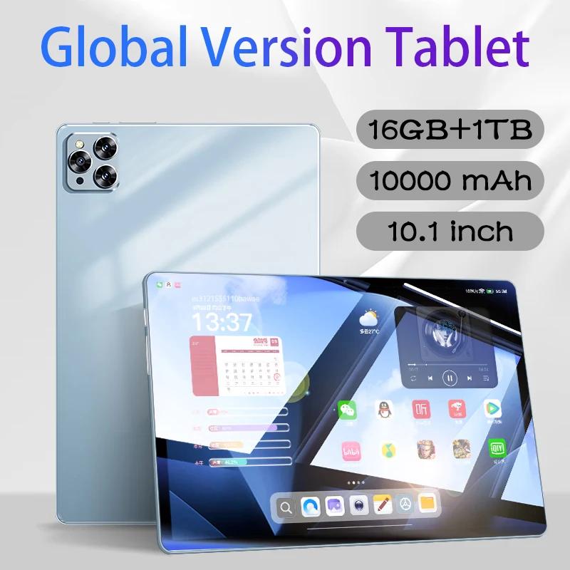 2024 Tablet Pad 8 Pro Android 13,0 10000mAh versión Globale 16GB + 1TB 10,1 pulgadas Qualcomm Snapdragon 8 Gen2 10 Core Android