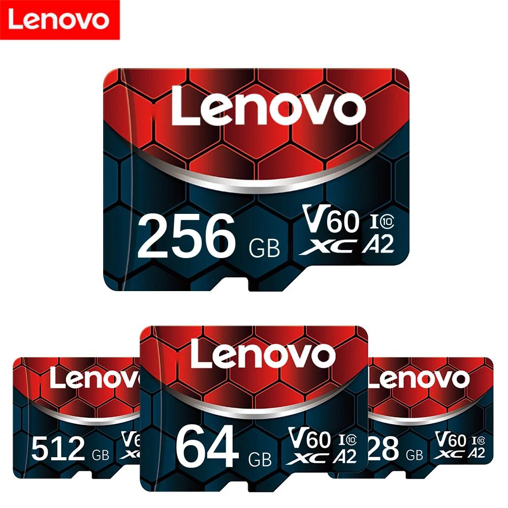 Tarjeta Micro SD Lenovo, tarjeta de memoria de alta velocidad de 128GB, Mini tarjetas SD V60 de 2TB, tarjeta Flash TF de UHS-1 de 512GB para Nintendo Switch