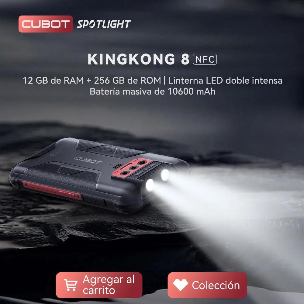 Cubot KingKong 8, teléfono inteligente resistente, 12 GB de RAM (6GB + 6GB ampliado), 256GB de ROM, batería de 10600 mAh, 4G smartphone Android, moviles baratos y buenos nuevos 2023, Añadir al carrito