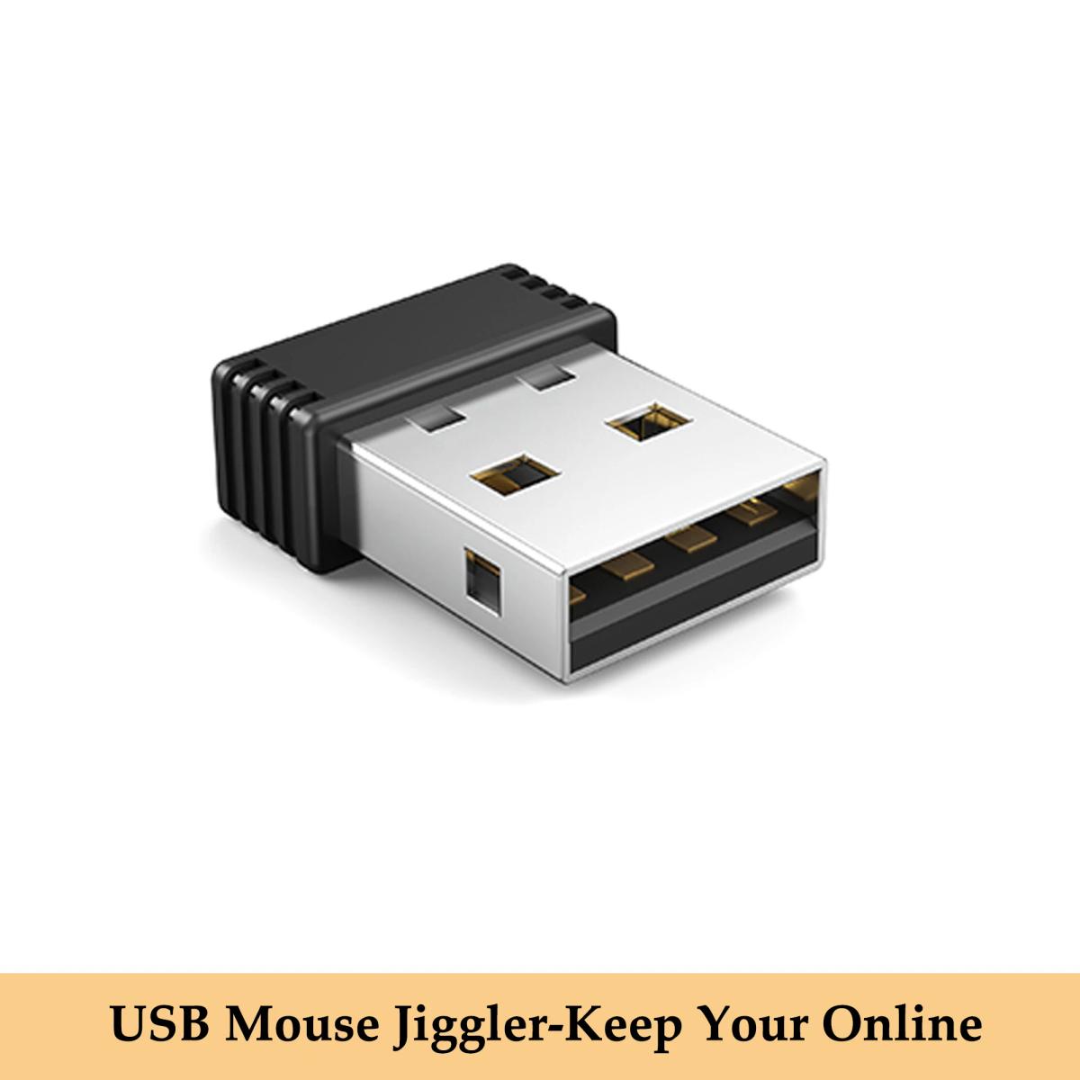 Jigglers de ratón inalámbrico, agitador de puerto USB automático indetectable, Wiggler para ordenador portátil, mantiene el movimiento del ratón despierto