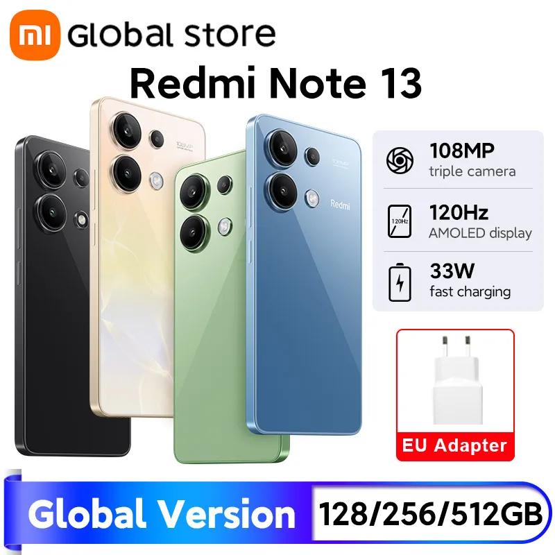 [Versión global] Xiaomi Redmi Note 13 Smartphone 128GB / 256GB Pantalla AMOLED de 6,67" Cámara de 108MP Snapdragon 685 5000mAh