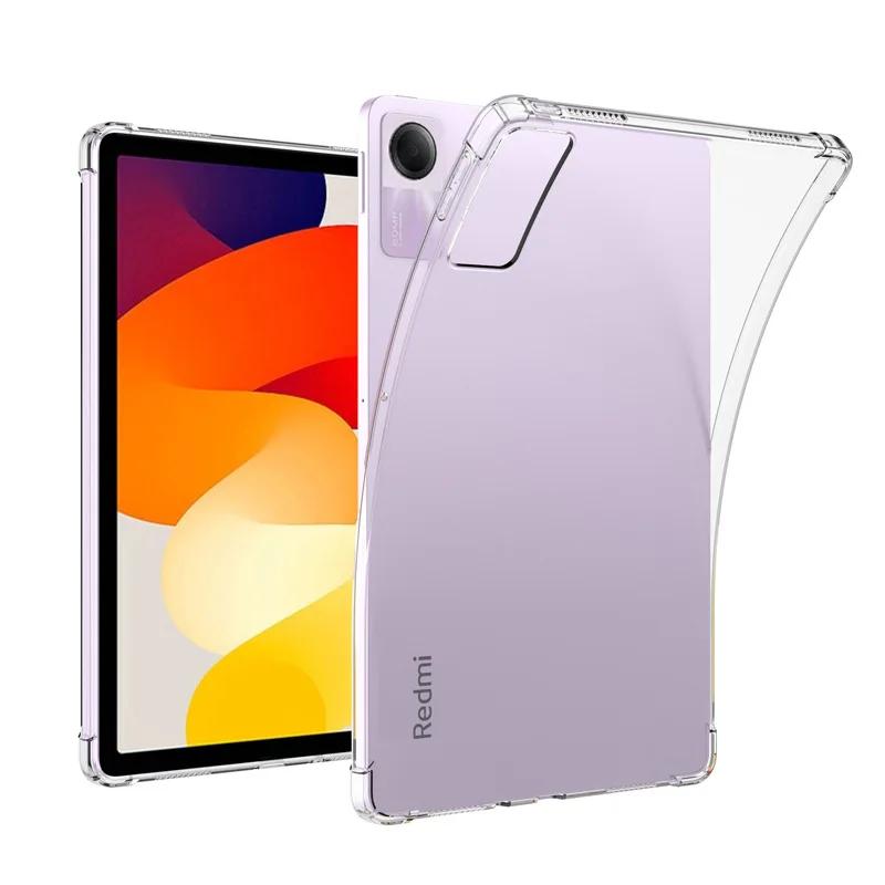 Funda transparente para Redmi Pad SE, 11 ", 2023, bolsas de aire, silicona suave, TPU, protección a prueba de golpes, Capa, Xiaomi