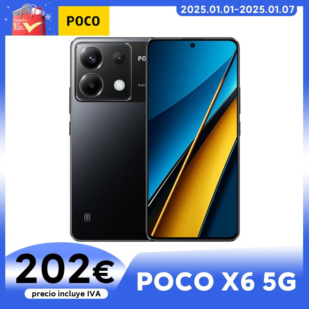 Poco X6 5G Global Version Snapdragon® 7s Gen 2 CrystalRes 120Hz FIow AMOLED 64MP Triple Camera with OIS 67W Turbo Charging