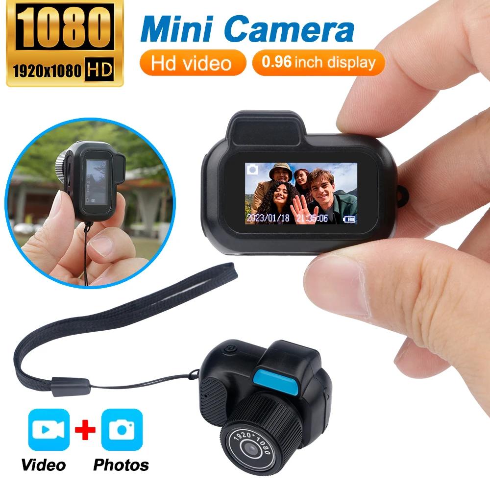 Mini cámara con pantalla CMOS de 0,96 pulgadas para interiores, hogar y exteriores, 1080P, grabadora de vídeo portátil deportiva Vintage, compatible con tarjeta TF Y3000