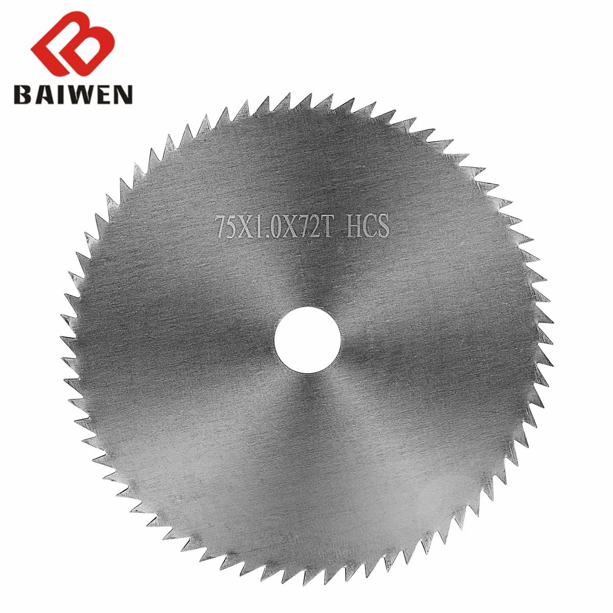 75mm 3 inch Circular Saw Blade TCT Carbide Saw Blade Cut-off Wheel  For Wood Cutting Disc 72 Tooth