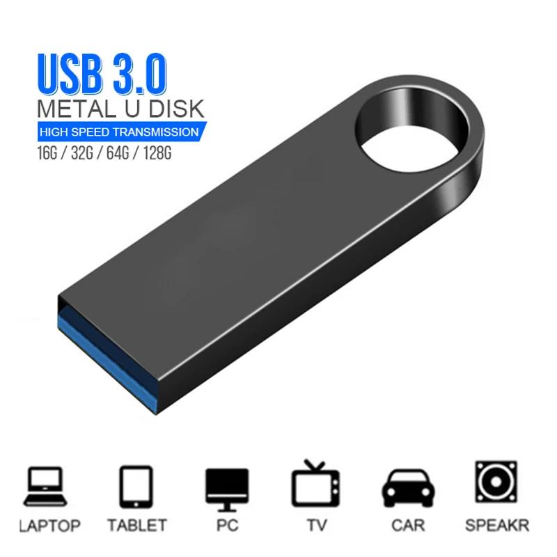 Unidad Flash USB 3,0 de alta velocidad, 128GB, 64GB, 32GB, 16GB, 8GB, 3,0 GB, 64GB, 32GB, 16GB, 128