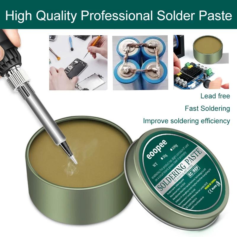 Solder Paste Rosin Flux 10g/30g/100g Lead-free Welding Flux Iron Repair Welding Paste Soldering Tin Soldering Oil Soldering Flux