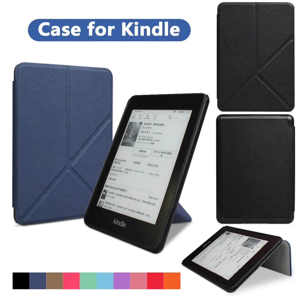 Funda plegable con soporte para Kindle Paperwhite Oasis, 2022, 2019, 2018, 2, 3, 4, 5, 7, 8, 9, 10. ª, 11. ª generación, 6, 6,8 pulgadas