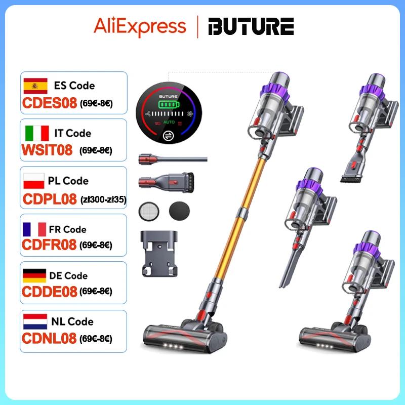 BUTURE VC80 500W 48Kpa Suction Power Handheld Cordless Wireless Vacuum Cleaner for Home Appliance 1.5L Dust Cup RemovableBattery